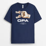 3509AGE2 papas  personalisiertes t shirt fur papas mit faustmotiv im aquarellstil
