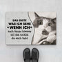 3550DGE1 das erste was ich sehe wenn ich nach hause komme ist die katze die mich liebt  personalisierte fussmatte fur katzenliebhaber_c0f07e5a af7c 4dd2 ad86 6f4d3479c9be