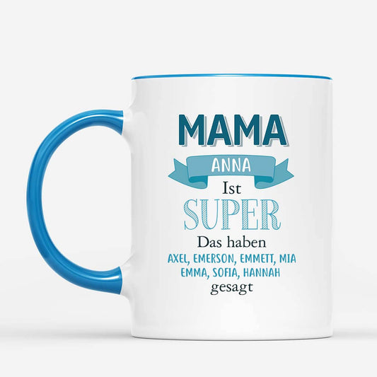 3564MGE2 oma mama ist super  perrsonalisierte tasse fur frauen