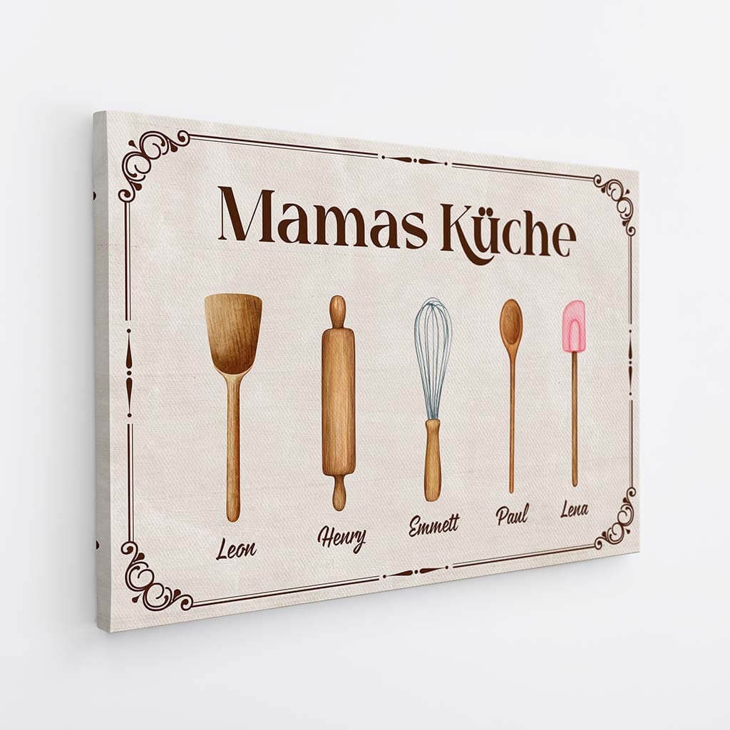 3565CGE2 omas mamas kuche  personalisierte leinwand fur frauen