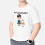 3580AGE2 katzenschwester  personalisiertes t shirt fur madchen katzenliebhaberin