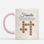 3591MGE2 familie wo das leben beginnt und die liebe niemals endet personalisierte kreuzwortratsel tasse 3591m8f5i