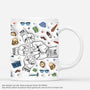 3604MGE2 die fauste der kinder und die von papa beruhren sich  personalisierte tasse mit 3d inflated effekt fur papas_8b17bb8f 672b 4dbf b6cd 666698630ef3