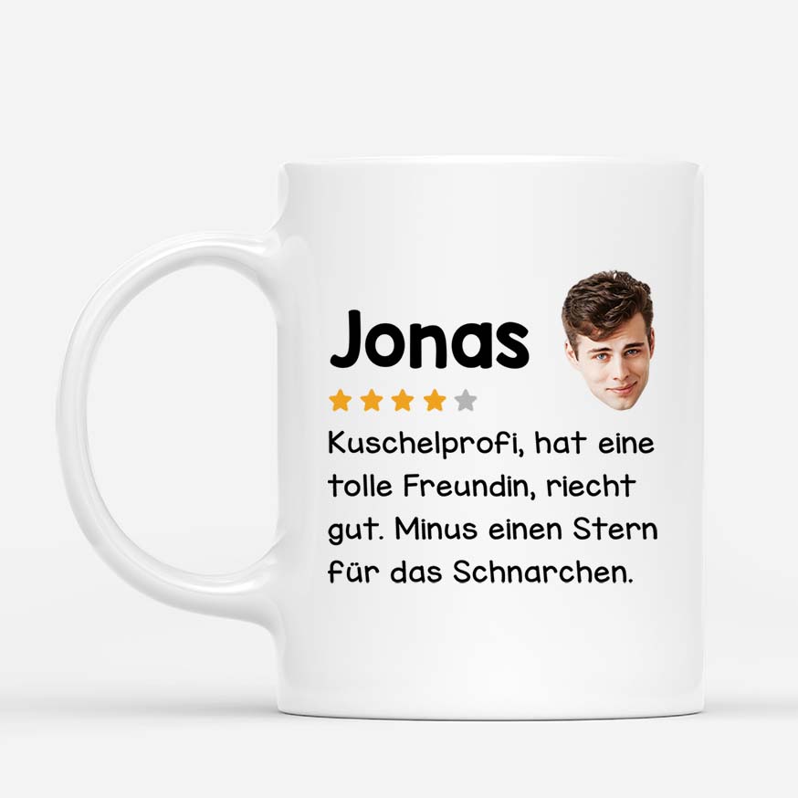 3655MGE1 deefinition kuschelprofi  lustige tasse fur paare mit gesicht personalisieren