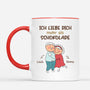 3669MGE2 ich liebe dich mehr als schokolade  personalisierte tasse fur paare mit gesicht