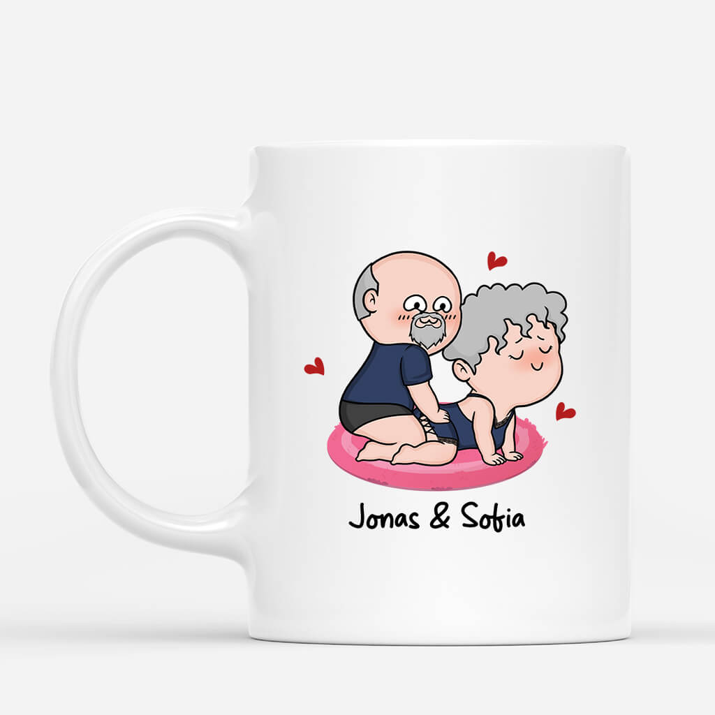 3716MGE2 du bist die einzige person die ich fur den rest meines lebens argern will  lustige tasse fur paare personalisiert