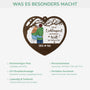 3766OGE3 meinlieblingsortaufderganzenweltistnebendir personalisierte 2 schicht holz ornamente paare 3766OKL0G