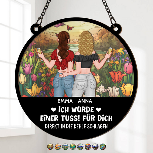 3810UGE1 freundschaft spruch kurz sonnenfanger personalisiert beste freundinnen 3810U