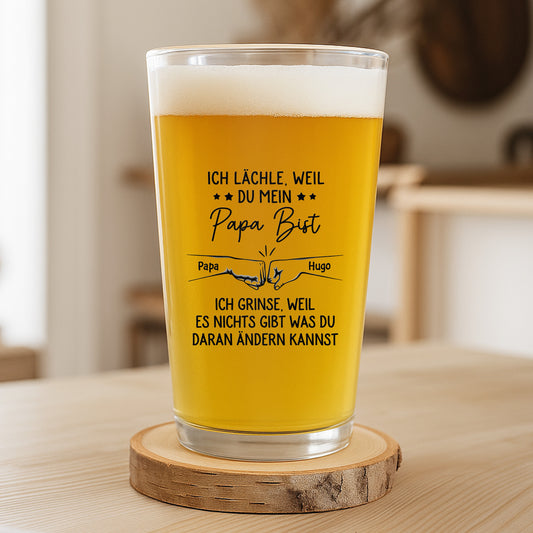 3825IGE2 ich lachle weil du mein bruder bist bierglas personalisieren_ fur geschwister 3825I6M5E