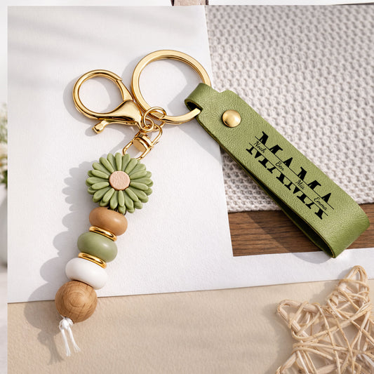 3840MGE1 mama  kinder mit namen daisy schlusselanhanger personalisiert perlen 3840mj8v5a_2