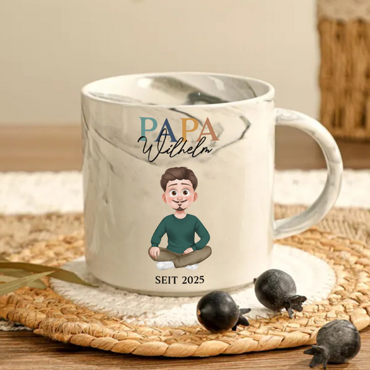 3866MGE2 tante personalisierte marmor tasse cartoon fur frauen 3866M5T0A