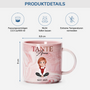 3866MGE3 tante personalisierte marmor tasse cartoon fur frauen 3866M5T0A