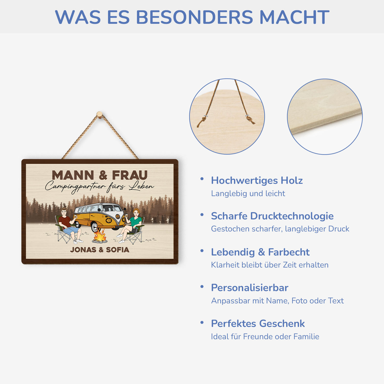 4029QGE4 mann frau campingpartner furs leben holzschild personalisiert_ paar camping 4029QTH8G