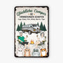 4051EGE2 gluckliche camper die erinnerungen schaffen turschild katze personalisiert_ 4051E840D