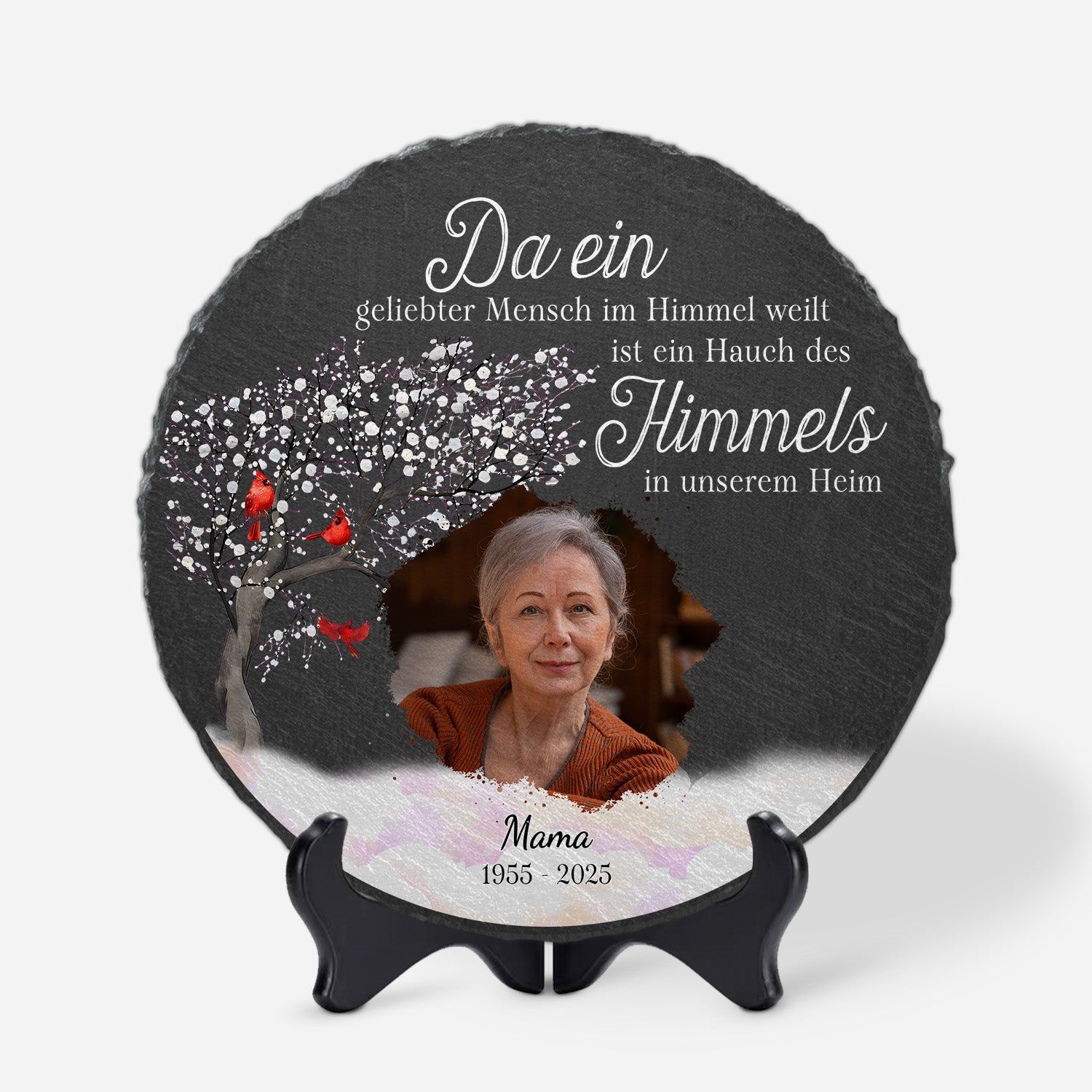 4126QGE1 ein geliebter mensch im himmel personalisierter gedenkstein fur mama mit foto 4126QTL0A_0c70cf36 0002 4ec3 9146 9b53778bd394