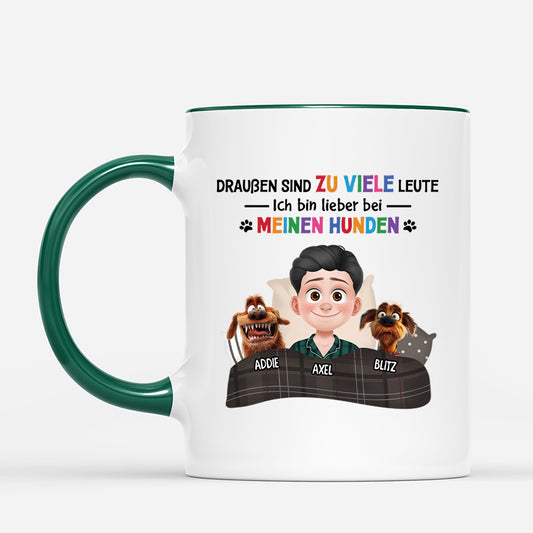 4138MGE2 ich bin lieber bei meinen hunden hunde tasse personalisiert_ 4138MKM0C