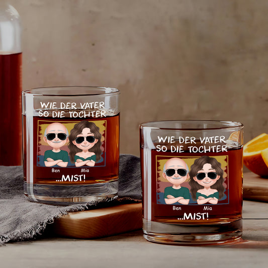 4158IGE2 wie der vater so die tochter lustiges whiskyglas fur papa personalisiert 4158I3Q0B