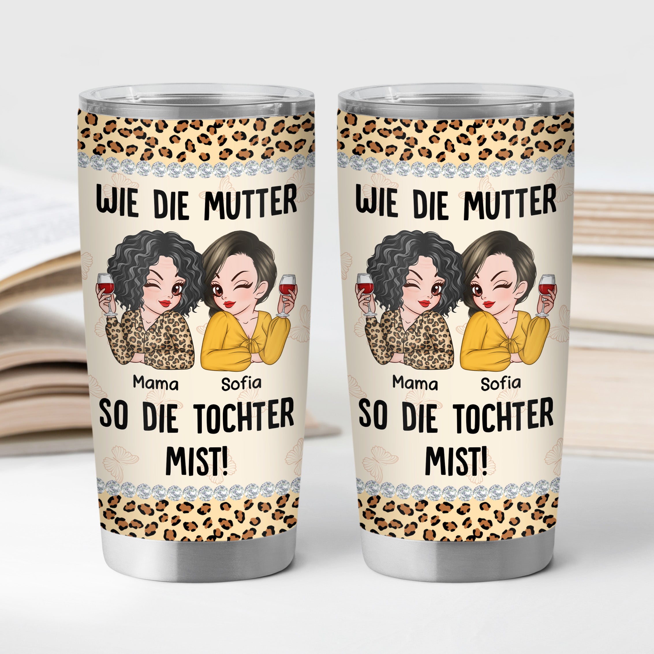 4176TGE2 wie die mutter so die kinder personalisierter thermobecher 20oz fur mama 4176TTM8A