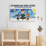 4180CGE3 ein madchen und ihre katzen cartoon personalisierte katze leinwand_ 4180CTK5D_b238cd4c 0934 42c3 8049 11763ee5001c