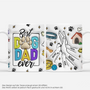 4195MGE1 3d druck effekt bester hundepapa aller zeiten high five hundehaus personalisierte tasse hund_ 4195MKH5B