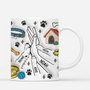 4195MGE3 3d druck effekt bester hundepapa aller zeiten high five hundehaus personalisierte tasse hund_ 4195MKH5B