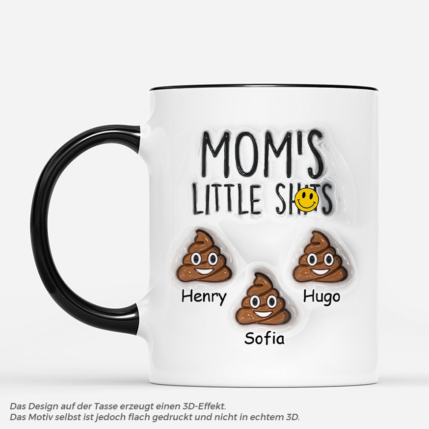 4202MGE2 3d druck effekt mama und kinder frecher spruch personalisierte tasse mama lustig 4202M3T5A