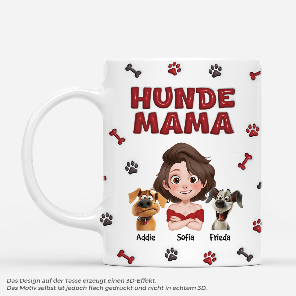 4218MGE1 3d druck effekt hundemama hunde tasse personalisiert_ 4218M8K0C