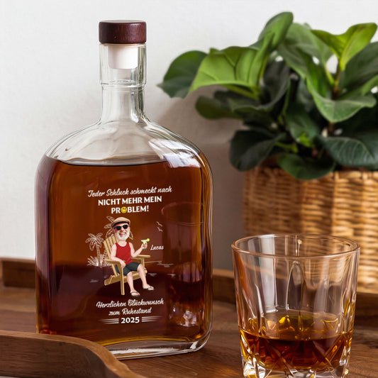 4239AGE1 nicht mehr mein problem bin in rente personalisierte whiskyflasche manner frauen 4239aitv5a_1