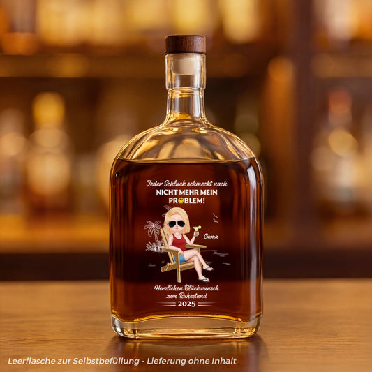 4239AGE1 nicht mehr mein problem bin in rente personalisierte whiskyflasche manner frauen 4239aitv5a_2