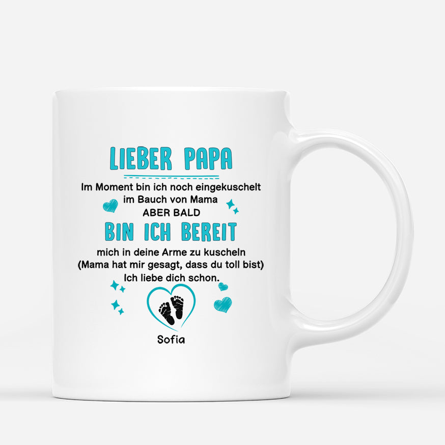 4269MGE3 ich liebe dich schon personalisierte tasse werdende mama mit foto 4269MTT5A