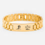 4289JGE1 du bist nie allein uhrenband personalisierte trauergeschenke  armband mit foto papa mama 4289jtq5a
