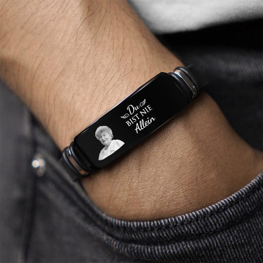 4289JGE2 du bist nie allein personalisiertes armband mit foto_ zur erinnerung 4289J5T5A_c8085a96 b307 4b69 b1c1 ed8cb8c106ac