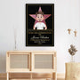 4306CGE3 stern der anerkennung fur den besten papa personalisierte leinwand papa lustig 4306C5M0B