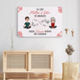 4318CGE3 die liebe zwischen mutter und tochter personalisierte leinwand mama 4318CTK0A