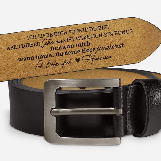 4350JGE1 ich liebe dich so wie du bist lustiger gurtel personalisiert_ fur paare 4350J5M5G