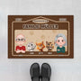 4359DGE1 willkommen bei cartoon personalisierte fussmatte familie mit katzen 4359DKQ5D_d419cbf9 aee1 49bf b4d4 372b4d1cd779