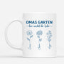 4380MGE1 omas garten hier wachst liebe oma tasse personalisiert_ 4380MK68A