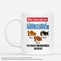 4435MGE1 3d druck effekt mein leben wird von winzigen oberherrn regiert hunde tasse personalisiert_ 4435MKYTC
