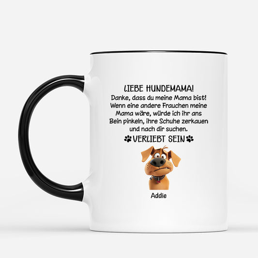 4468MGE2 liebe hundemama cartoon tasse hund personalisierte_ 4468M8K5C_8645d781 10fe 4cd3 9cd7 57f80f7f583f