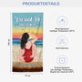 4477BGE3 du und ich und das meer personalisierte strandtucher_ 4477B6HMG