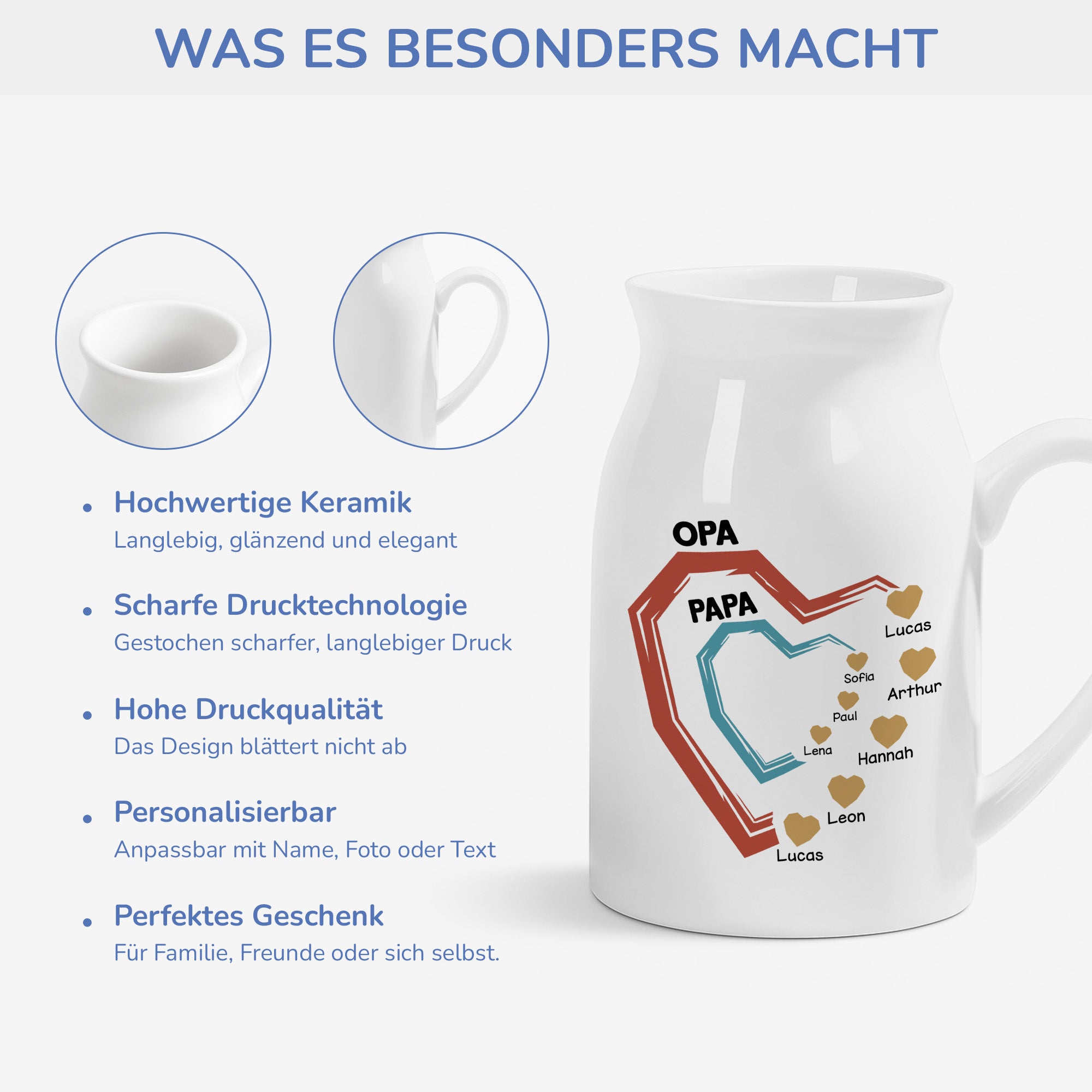 4492OGE4 herzen mama oma keramik vase personalisiert_ oma 4492OTMAB