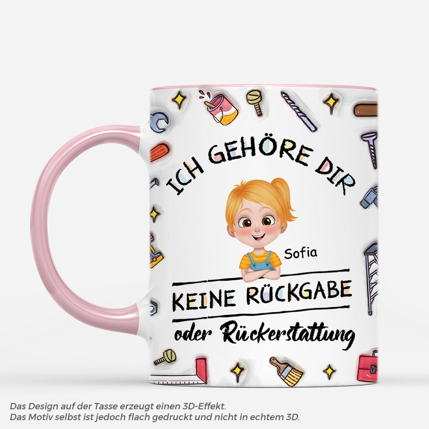 4496MGE2 3d druck effekt keine ruckgabe oder ruckerstattung equipment personalisierte tasse papa lustig 4496MTL5B_f13e216f a692 422a 8fe9 c586301c08b4