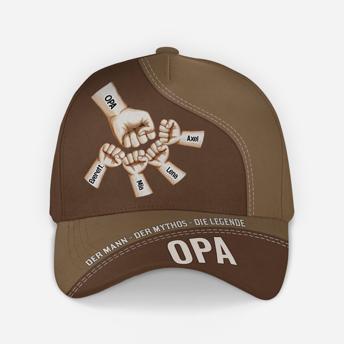 4509JGE2 der mann der mythos die legende personalisierte cap fur papas 4509JTQAB