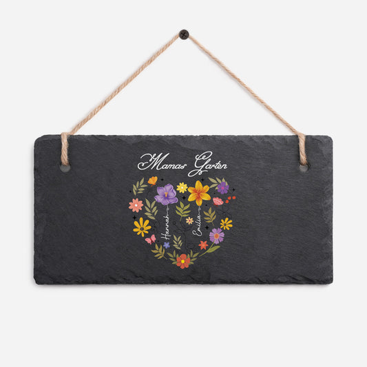 4541AGE1 mamas garten personalisiertes geschenk garten  schiefer gartenschild mamaoma 4541aeslta_b3b1931c d089 46ff 94d6 bc16c4192e29