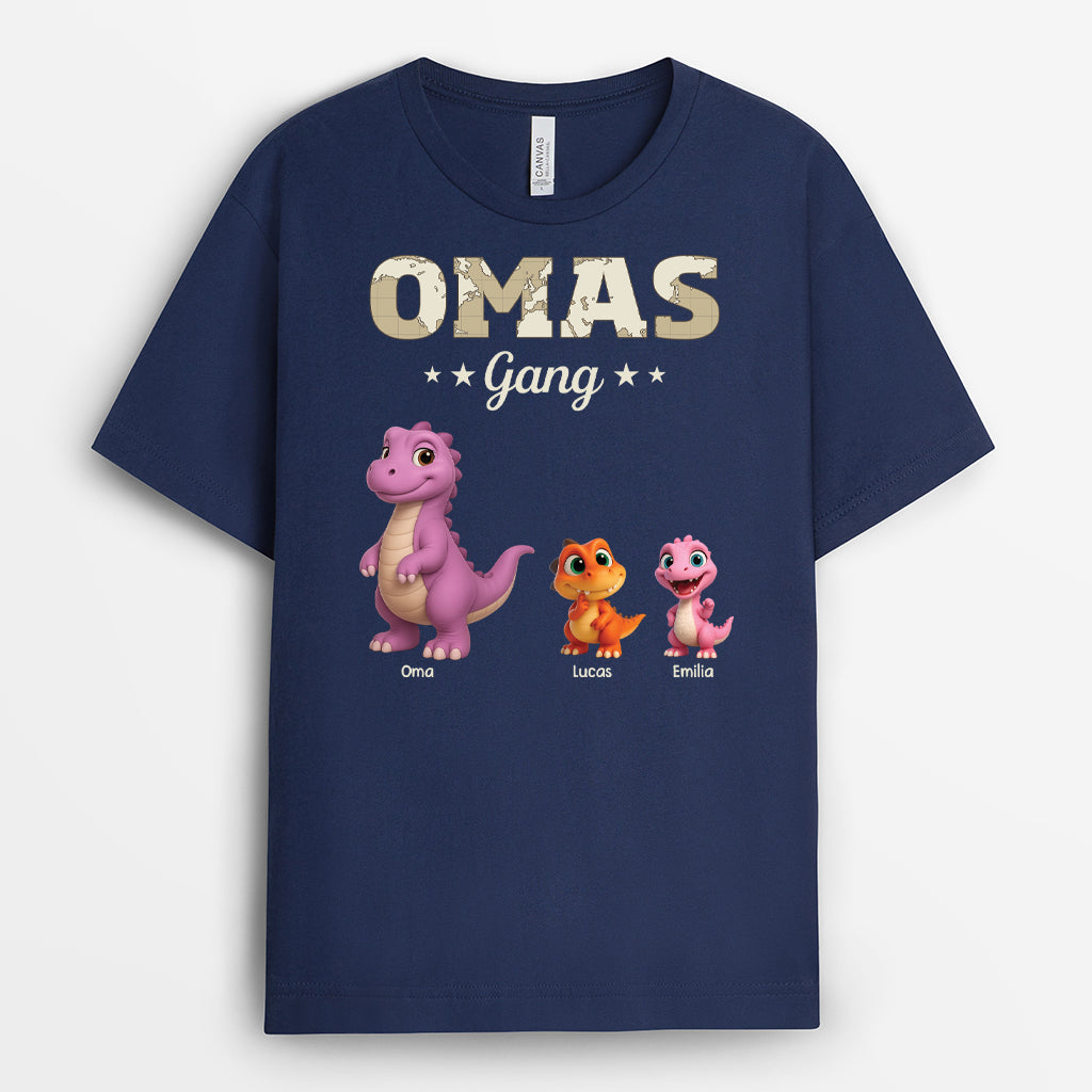4560AGE2 papas gang dinosaurier t shirt papa personalisiert_ 4560A3T5B