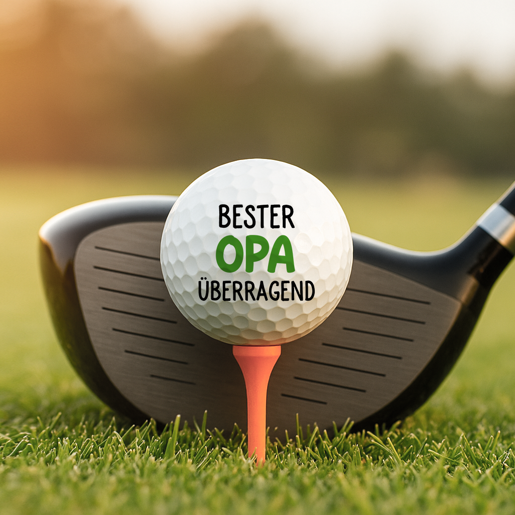 4589KGE3 bester papa uberragend personalisierter golfball_ mit gesicht fur papa 4589K8H5B