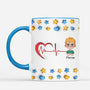 4604MGE2 3d druck effekt kinder elektrokardiogramm herzen sterne personalisierte tasse familie 4604M3Q0B