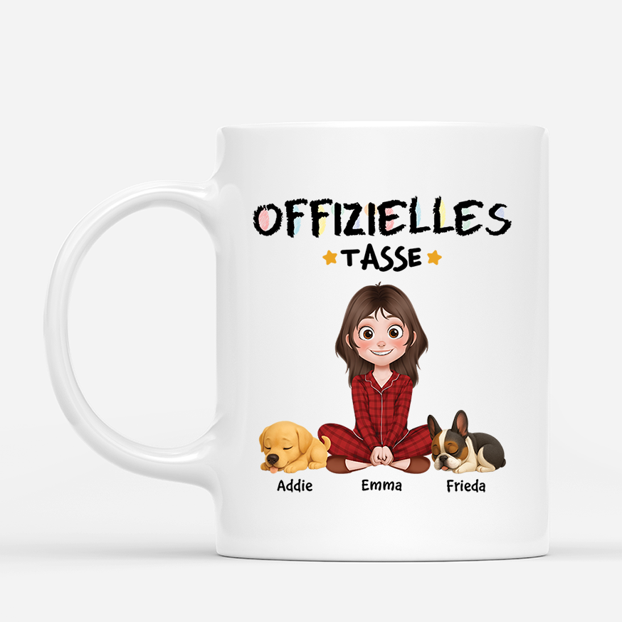 4618MGE1 offizielle tasse personalisierte tasse hund_ cartoon buntstifte 4618M8T0C_ff8e3132 084c 48e4 a973 370a7a0b6e35