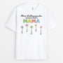 4619AGE1 meine lieblingsmenschen nennen mich mama blumen mama t shirt personalisiert 4619AKK0A