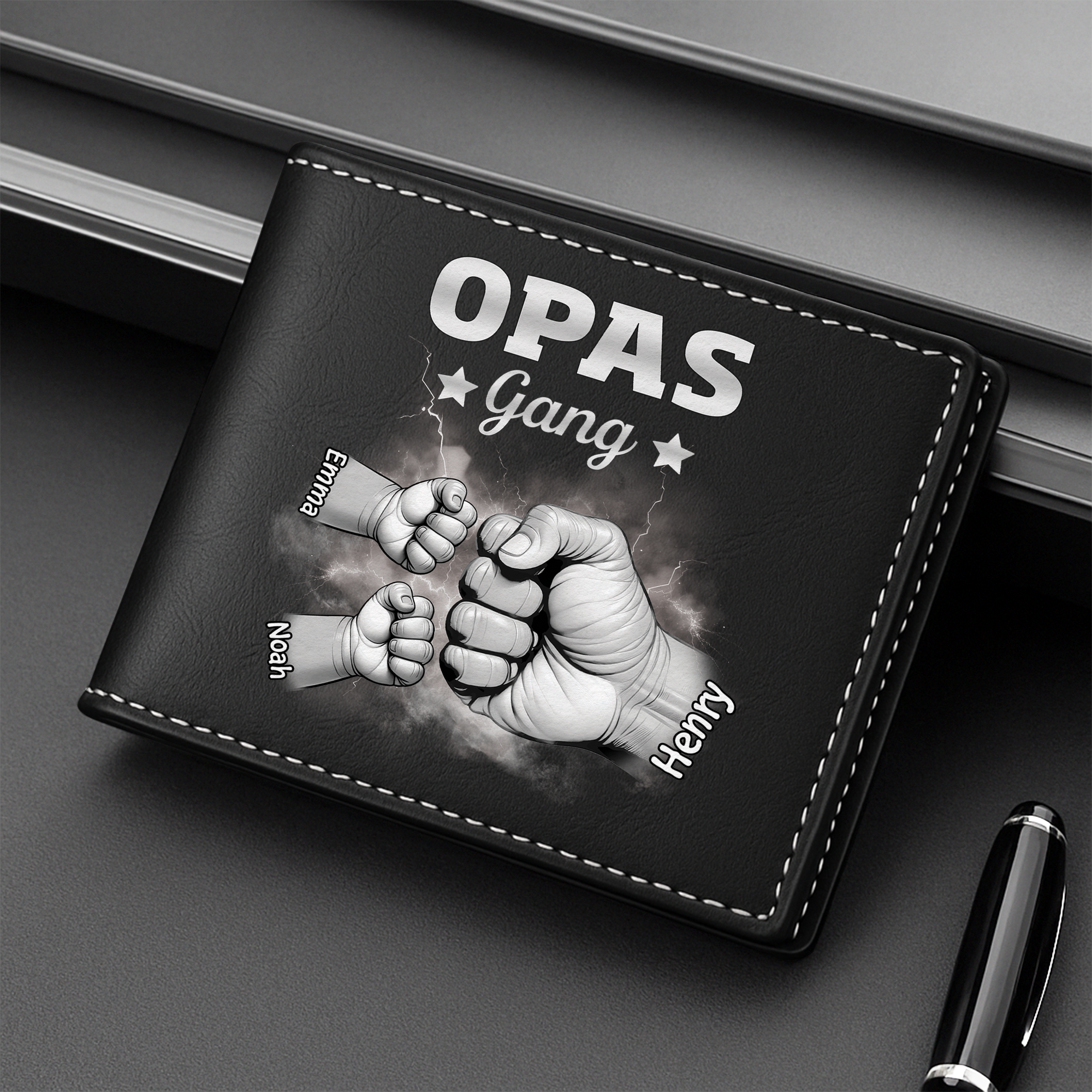 4625JGE2 papas gang geldborse herren personalisiert_ 4625JKH5B